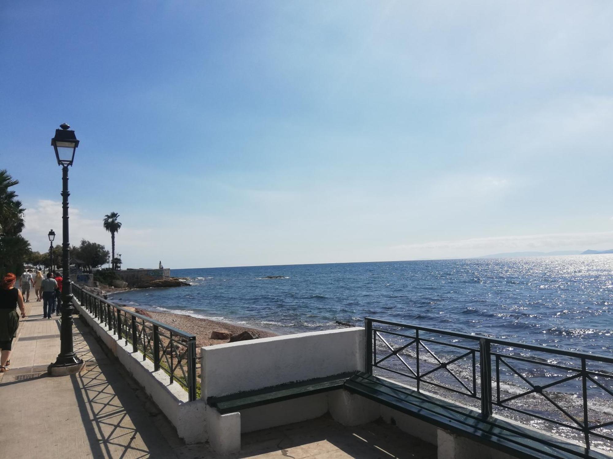 Athens Riviera Apt With Seaview, 15' To Acropolis Eksteriør billede